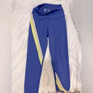 Barry’s purple/blue leggings size S